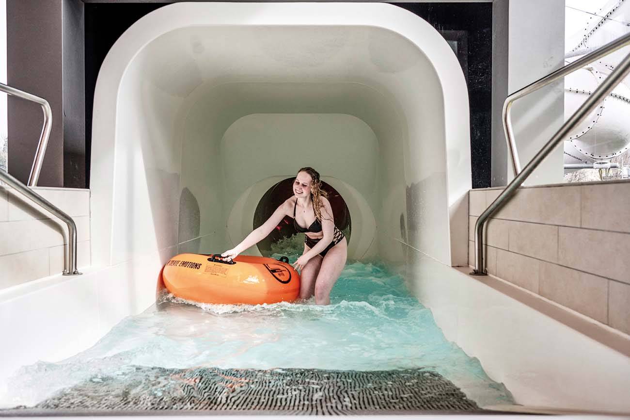 Freizeitbad Stegermatt Offenburg, Reifenrutsche